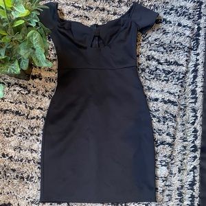 Short black dress